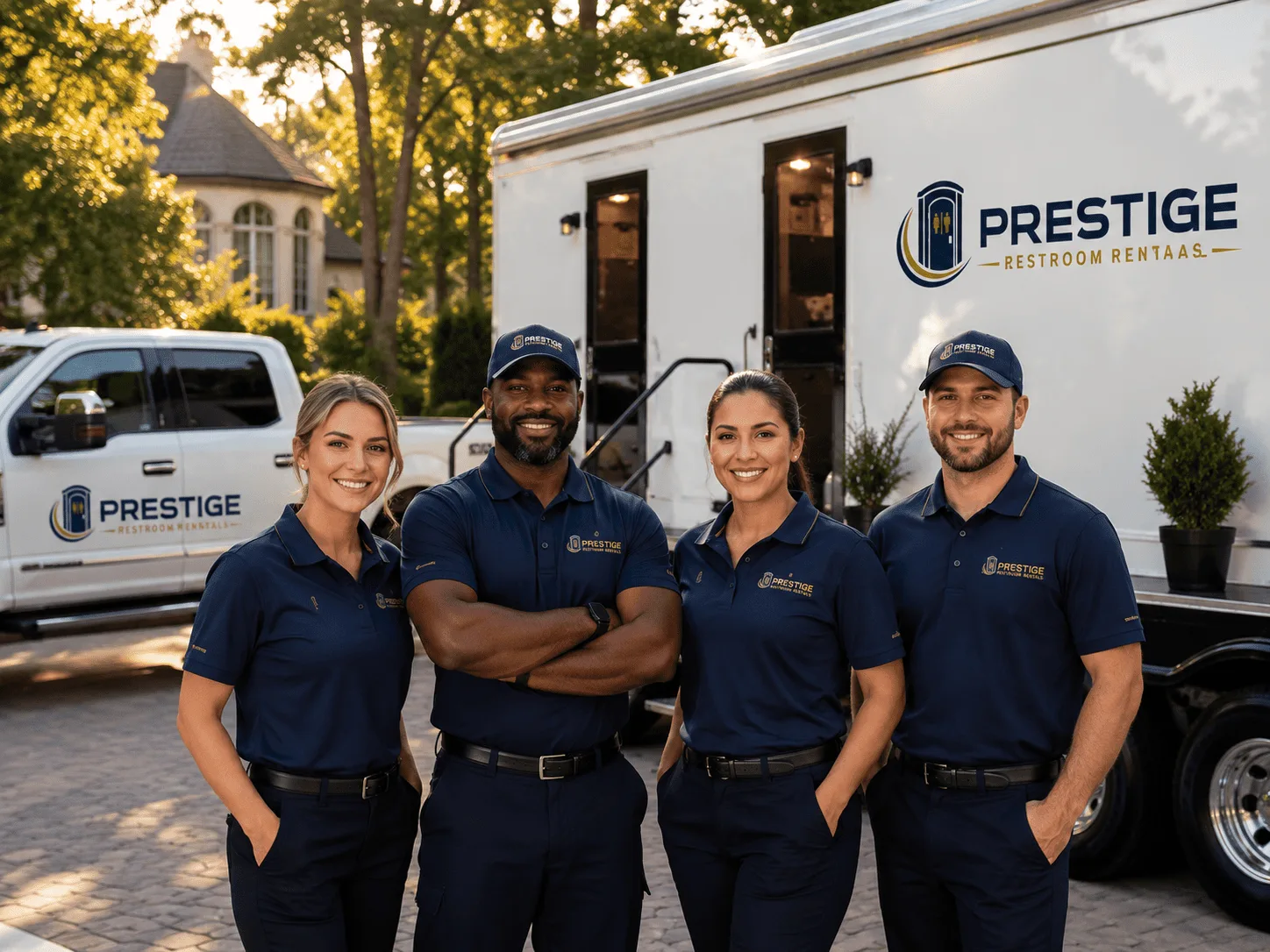 Trusted Luxury Portable Restrooms company in Leeds, ME